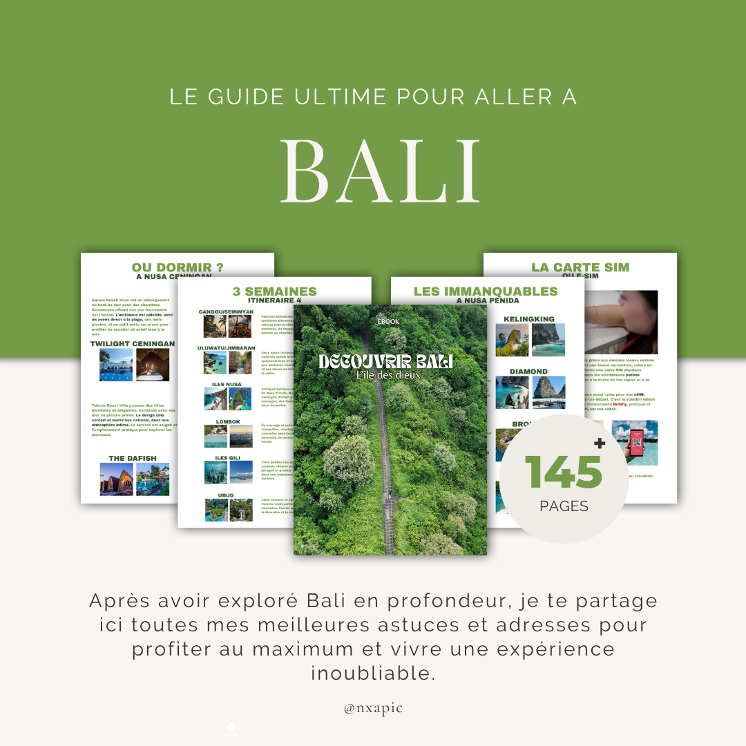 EBOOK- ALLER A BALI
